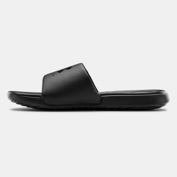 Under Armour Slides Size 8 NEW Black Mens UA - Picture 4 of 6